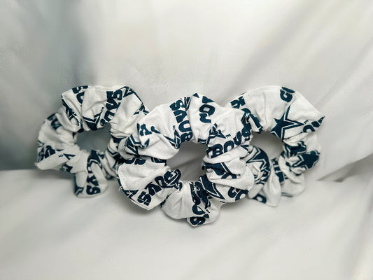 Cowboys Football Scrunchies