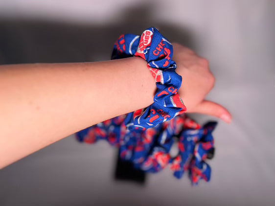 Chicago Cubs™ Baseball Scrunchies