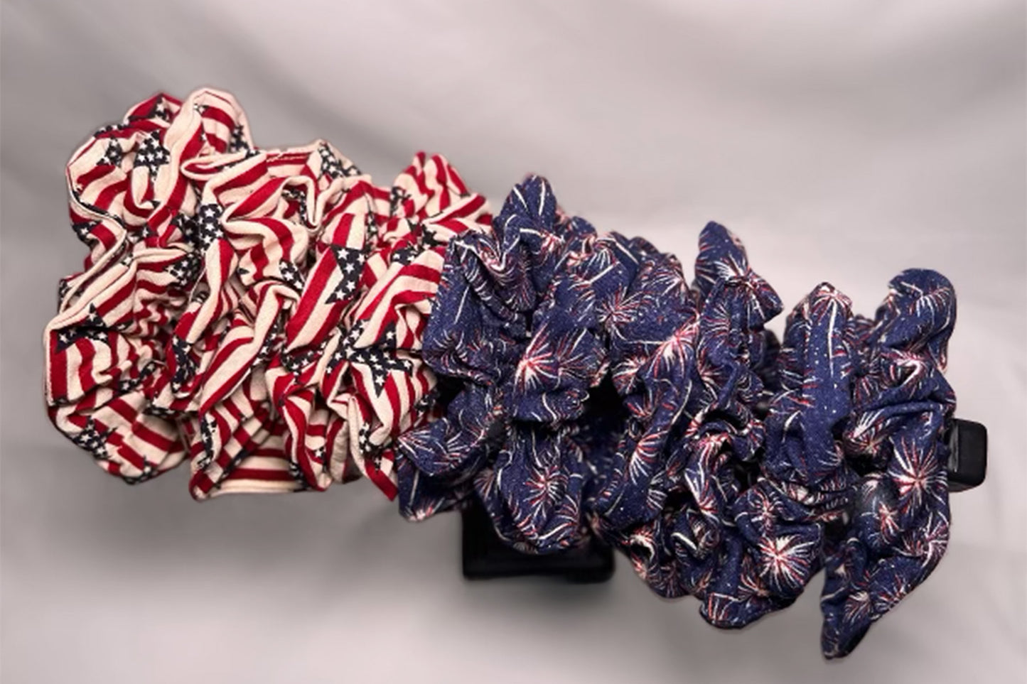 Fourth of July Scrunchies