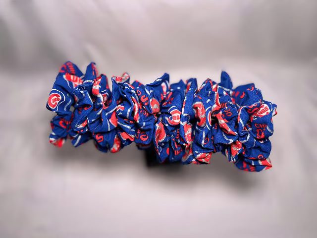 Chicago Cubs™ Baseball Scrunchies