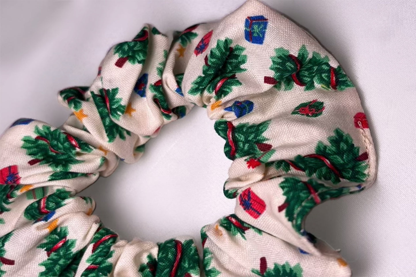 Christmas Tree Scrunchies