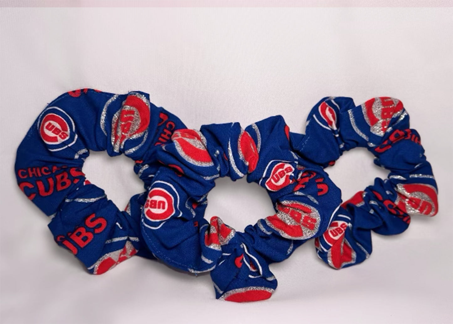 Chicago Cubs™ Baseball Scrunchies